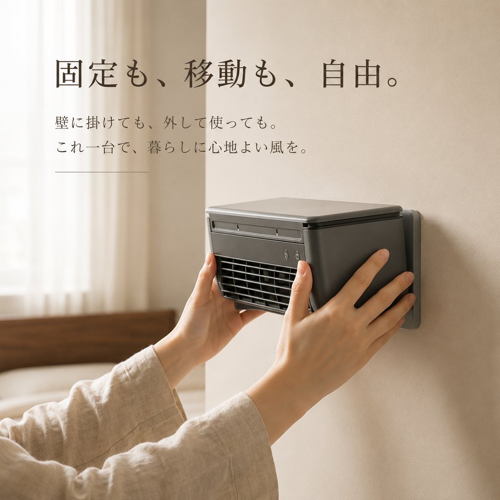 cadisen-src:40f78cd6a26f Ryo Cooler | 充電式ポータブル 冷風機