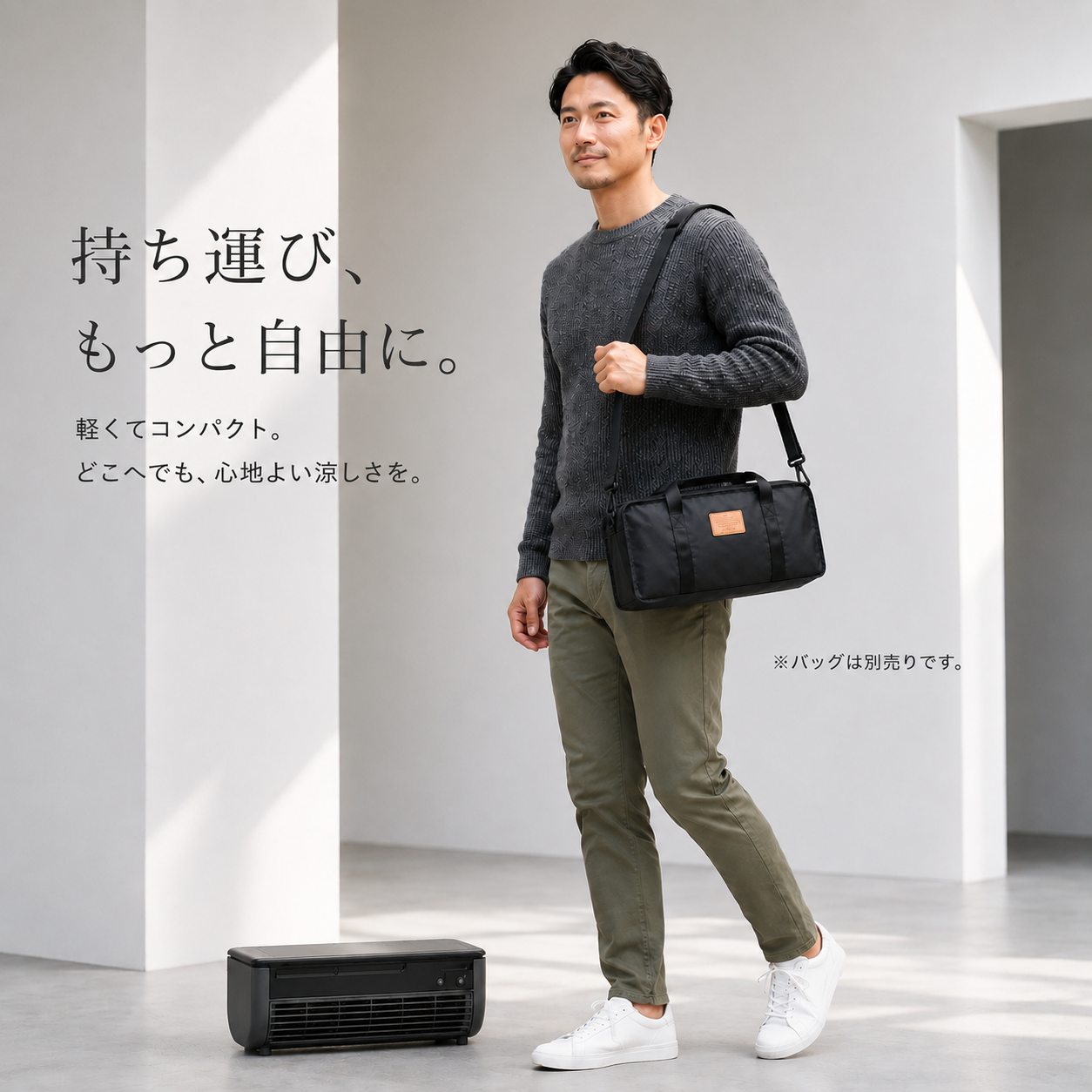 cadisen-src:116dbc3bf04c Ryo Cooler | 充電式ポータブル 冷風機