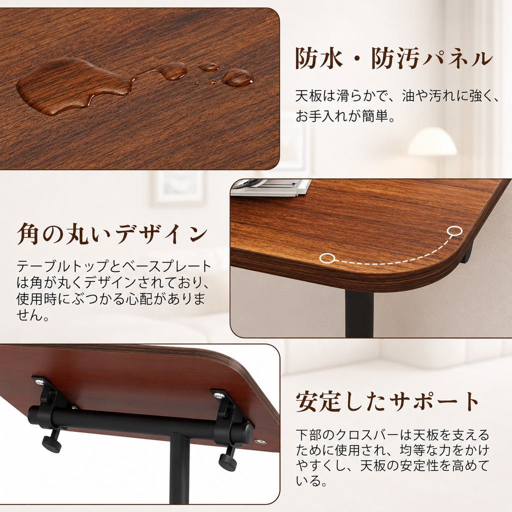 cadisen-src:0a39299dbe14 Ryo Cooler | 専用スタンド｜どこでも、ちょうどいい高さに。